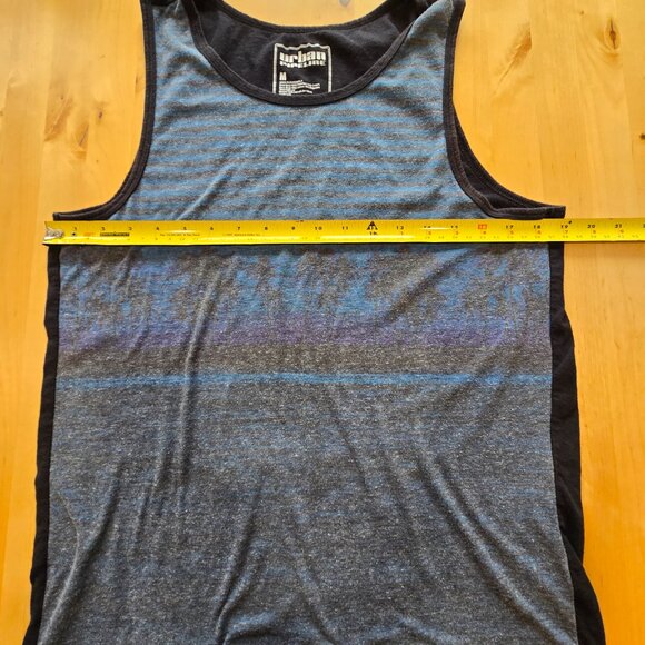 Urban Pipeline Tank Top Super Soft Men’s Size Medium M Blue Poly cotton blend - Picture 4 of 7